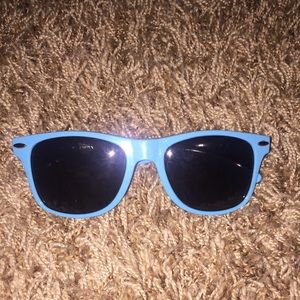 Light blue sunglasses